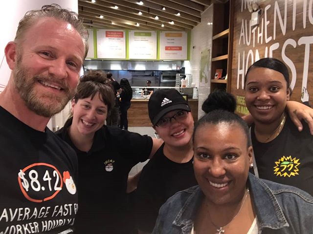 Thanks @fuku for coming in to share some food and conversation!