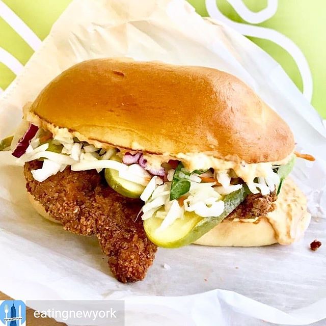 Thanks @eatingnewyork! -  Holy Chicken! This is without a doubt the greatest chicken sandwich in New York City right now.&nbsp; Make your way immediately to Morgan Spurlock&rsquo;s @holychickenusa pop-up at 18 west 23rd street, open daily 11-5.&nbsp; Go quickly, last day is 9/22! Tag all your chicken lovin&rsquo; friends. #eatingnewyork